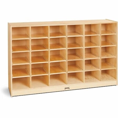 Jonti-Craft JontiCraft 0430JC, TRAY MOBILE STORAGE, 57W X 15D X 35.5H, BIRCH JNT0430JC